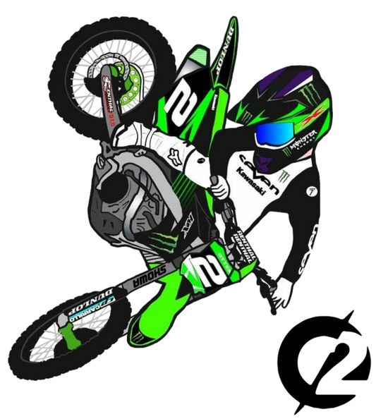 CO2 Logo Bike Sticker